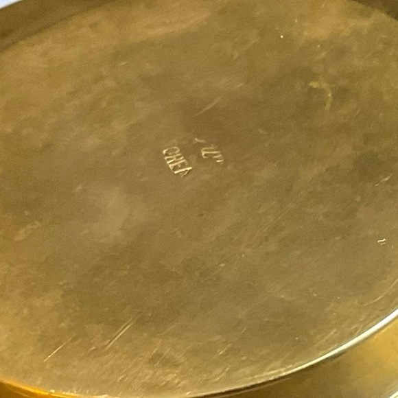 10 Antique Brass Collectibles W/Unique Candle Trimmer - Picture 13 of 14